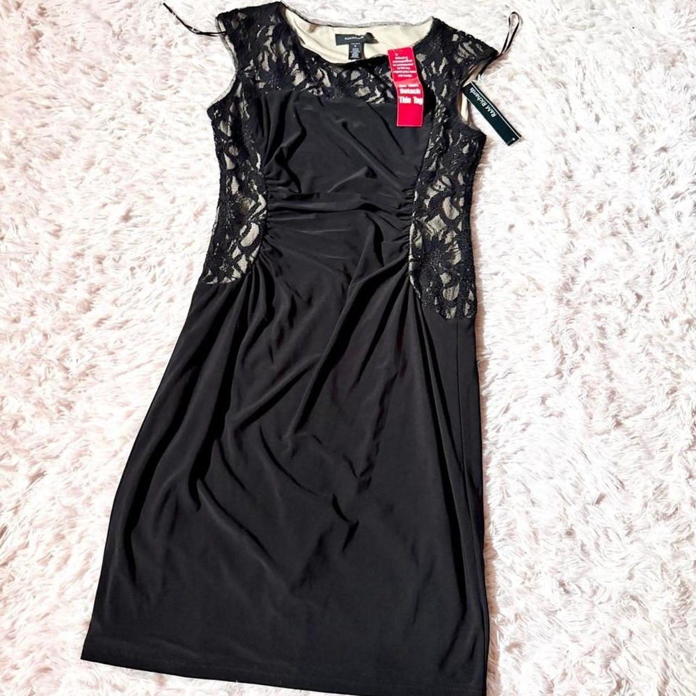 Whimsical Dark Academia Ruched Cocktail Dress Womens 6 Whimsygoth Romantic